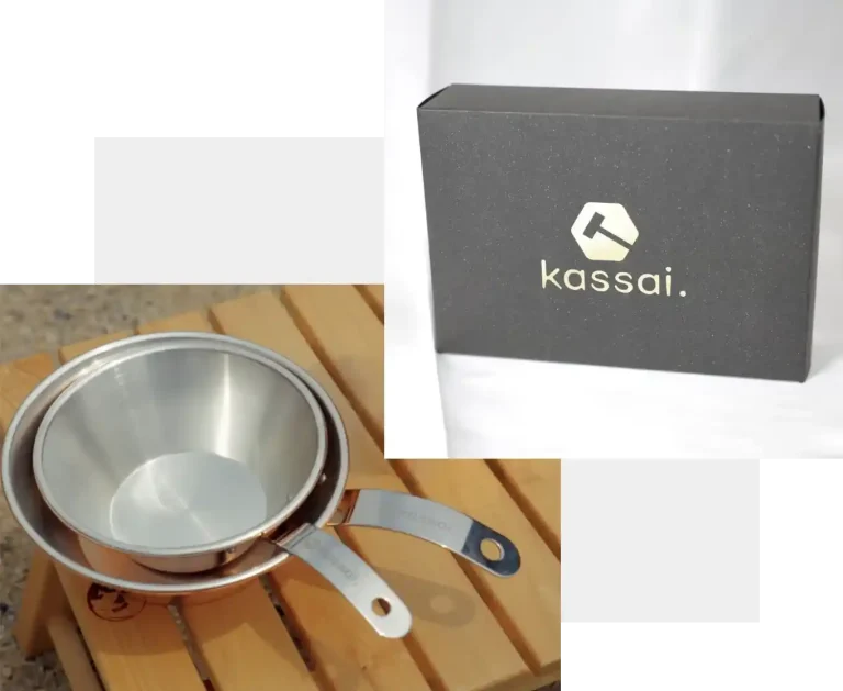 kassai.銅製シェラカップと箱
